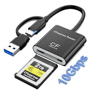 10Gbps USB 3.2(Gen 2) CFexpress Type B�J�[�h���[�_�[�A2 in 1 USB-A + USB-C Type B CFexpress�A�_�v�^�[�A�ʐ^�ƌ����J�����O�t���������J�[�h���[�_�[�AWindows/Mac
