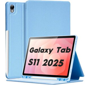 GalaxyTabS11202511�C���`�p�X�����P�[�X�A�}���`�A���O���X�^���h�@�\�AS�y���z���_�[�ATPU�o�b�N�t���t�H���I�J�o�[�A(���f��SM-X730/SM-X736B�Ή�)/�I�[�g�E�F�C�N�E�X���[�v�@�\���F