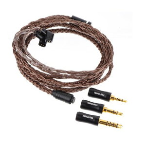 LINSOULTRIPOWINAmber32AWG�n�C�G���hOFC�C���z���A�b�v�O���[�h�P�[�u�����P�[�u���\�̃C���z���ɓK�p2.5mm/3.5mm/4.4mm�v���O���t�����Ă��ď_�炩��PVC�O���}�e���A��3-in-1�j���[�f�U�C��