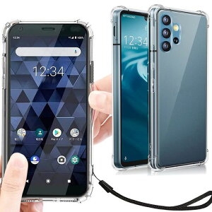 GalaxyA325Gケースクリア透明カバー【ストラップ一本付】適用GalaxyA32SCG08ケースGalaxyA32スマホケースA32ケース【AIPITORR】ソフトバンパーケース耐衝撃クリアケース