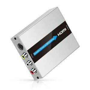 RCAS�[�qtoHDMI�ϊ���AAV�R���|�W�b�gS�r�f�IS-videotoHDMI�R���o�[�^�[�A720P/1080P�o�͑Ή��AN64�APS2�AWii�ADVD�AVHS��HDTV�Ŏ����\
