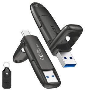EAGET �O�t��SSD 512GB USB3.2 Gen1 550MB/s USB Type-C&USB-A�Ή� �X�e�B�b�NSSD �|�[�^�u��SSD ����➑�