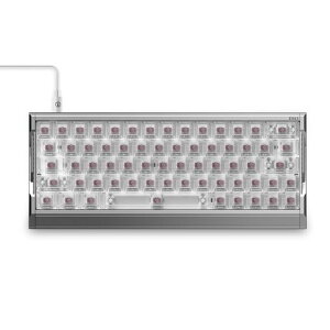 IQUNIX EV63 60% �}�O�l�b�g���Q�[�~���O�L�[�{�[�h �V���o�[