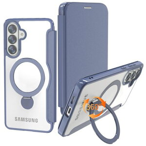 �y���p���������蒠�^�zGalaxyS26�蒠�^�P�[�X2���J�[�h���[360�x��]����MagSafe�����O�����֗��N���A�d�l�������p�����蒠�^���U�[�f�ތy�����^�ϏՌ��M�����N�V�[S26�X�}�z�P�[�X�S�ʕہc