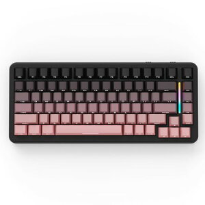 MAMBASNAKE x ATTACK SHARK M86 �Q�[�~���b�O�L�[�{�[�h ���C�����X ���J�j�J�� 75% RGB 4000mah �s���N