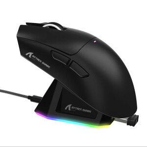 MAMBASNAKExATTACKSHARKX11���y�ʃQ�[�~���O�}�E�X60gRGB�}�O�l�b�g�[�d�X�^���h3���[�h�ڑ�2.4Ghz/Bluetooth/Type-C�_�u��Bluetooth�`�����l��6���x��DPI�ؑ�