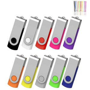 EASTBULLUSB������8GB10�Z�b�g�t���b�V���������[USB2.0�t���b�V���h���C�u360°��]��10�F(8G10�F)