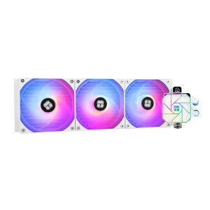 THERMALRIGHT AQUA ELITE 360 WHITE V3 ���L�b�hCPU�N�[���[�AAIO�|���v�w�b�h�ō���]��3300RPM�ATL-C12B-S V2x3 PWM�t�@���AAMD/AM4/AM5�AIntel