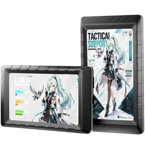 upHere ���^���j�^�[ 4.9�C���` �f�B�X�v���C PC�P�[�X�p�T�u���j�^�[ �Z���T�[�p�l�� PC���x���j�^�[ FHD USB�ڑ�