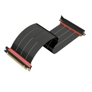 LINKUP - AVA5 PCIE 5.0 ���C�U�[�P�[�u�� | RTX5090 RX9070 GPU�ɑΉ� | x16 128GB/s���x | PCIe 4.0 & WRX80/WRX90E�ƌ݊������� | �X�g���[�g �u���b�N 30cm(�S��