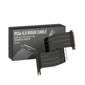 LINKUP - AVA5 PCIE 5.0 ���C�U�[�P�[�u�� [60cm(�S�� 64cm)] RTX5090 RX9070 GPU�ɑΉ� | x16 128GB/s���x | PCIe 4.0 & WRX80/WRX90E�ƌ݊������� | �E�p �u���b�N