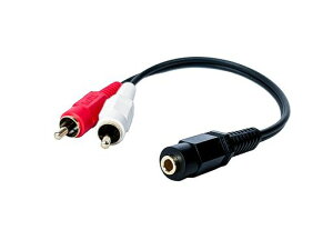 �t�W�p�[�c3.5mm�X�e���I�~�j�W���b�N(���X)�E�������RCA(��.��)(�I�X)x2�ϊ��P�[�u��FNT-115