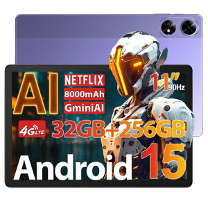 �yAndroid15AI�^�u���b�g���o��zDOOGEEG6+�A���h���C�h15�^�u���b�g11�C���`32GB+256GB+2TBTF�g��FHD+90Hz����WidevineL1Netflix�Ή�8�R�ACPUT620
