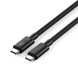 Satechi Thunderbolt 5�F�؃P�[�u�� 240W PD�[�d 120Gb/s�f�[�^�]��