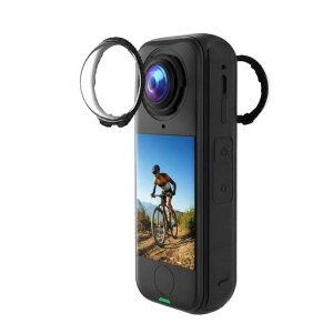 XKDAICH for Insta360 X4 Air �����Y�K�[�h ��]���c�C�X�g���b�N �����K���X 9H�d�x AR�R�[�e�B���O �h�� �h�� ���� �����Y�ی� �����ߗ� �A�N�V�����J�����p �A�N�Z�T���[? Insta360 X4 Air�p�A�N�Z�c