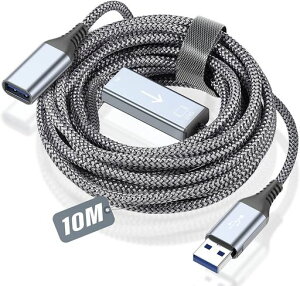 USB �����P�[�u�� 10M,5Gbps �����]�� USB 3.0 �����P�[�u�� A�I�X-A���X USB�����R�[�h �i�C�����҂� usb-a ���� �D