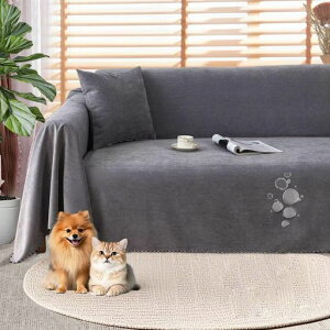 OSONAソファーカバー防水かけるだけマルチカバー長方形大判犬猫対策3人掛け肘付き肘なし撥水加工毛髪不粘着ソファーベッドカバー北欧おしゃれ防水ソファーシーツ犬猫用シート傷防止爪…