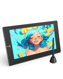 VEIKK 液タブ 11.6インチ 液晶タブレット スマホ対応 フルラミネーション加工 スリムベゼル設計 液晶ペンタブレット 筆圧8192 傾き検知 充電不要ペン 液晶ペンタブ イラスト お絵描き リモートワーク オンライン授業 WINDOWS MAC