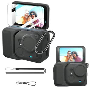 Insta360GoUltra�P�[�X�J�o�[�J�����p�P�[�X+1���t���ی�t�B����[YEZHU]�V���R�����[�P�[�X�֗����s�y�ʑS�ʕی�J�o�[�L�Y�h�~�h�o�h�k�y�ʏ��^�ی�P�[�X�����h�~Insta360GoUltra