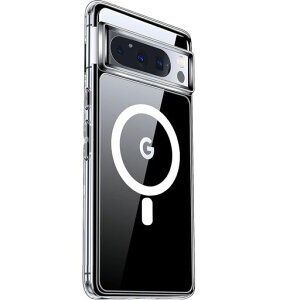 Google Pixel 6A�P�[�X���� MagSafe�Ή� �}�O�l�b�g���� �}�O�Z�[�t�Ή� �O�[�O�� �s�N�Z�� 6A �J�o�[ �S�ʕی� �ϏՌ� ���^ �y�� �w��h�~ ���΂݂Ȃ� �X�g���b�v���z�[�� (�N���A, Pixel 6A)