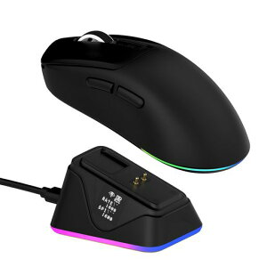 EPOMAKER NEX Lite ���C�����X�Q�[�~���O�}�E�X �f�B�X�v���C�t�� RGB�[�d�h�b�N�t�� ���y��65g ����