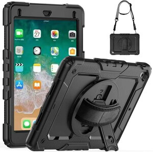 PadPro9.7�C���`�P�[�X(��6����/��5����)padAir2�P�[�Xpad2017/2018�ی�t�B�����t���y�����[360°��]�X�^���h�n���h�X�g���b�v�V�����_�[�X�g���b�v�ϏՌ��H���q���S�ʕی�J�o�[���@�\Pad