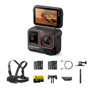 Insta360 Ace Pro 2 - ���C�J�Ƃ̋����J���ɂ��h���d�l��8K�A�N�V�����J�����B1/1.3�C���`�Z���T�[�A�f���A��AI�`�b�v �Ï����\ �I�[�f�B�I�A�t���b�v���X�N���[��&AI�ҏW��Vlog��I�[�g�o�C�ȁc