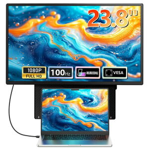 j^[23.8C`tHD1080pIPSfBXvC100HzUSB-TypeCXs[J[SRGB110%u[CgytbJ[t[VESAΉt[XUSB-C/HDMI|[g