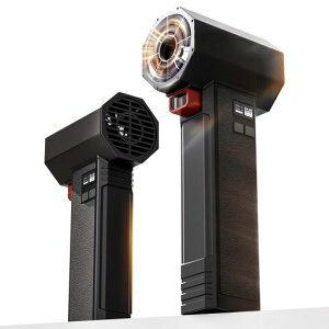 Turbozap洗車ブロワー【1600g超強推力・60m/s圧倒的な風速】最強ブロワー暴風モード4段変速BMS高性能電池LEDライト残量表示PSE認定64mm風入口充電式軽量小型コードレスPC掃除/車内/エアコン/洗…