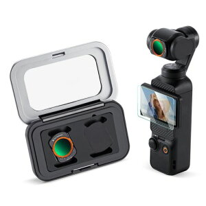 K&F CONCEPT D*I Osmo Pocket 3/4�p ��ND�t�B���^�[ ND2-32(1��) ���C���E�� �����֗� �����t�B���^�[ AGC���w�K���X ���ʒ��� �}���`�R�[�e�B���O �����ߗ� �h���h�� �X�N���[���v���e�N�^�[�t��