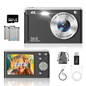 �f�W�J���yUHD4K����B�e�A�A�b�v�O���[�h���ꂽ�^��50MP�摜�z�f�W�^���J����2.83�C���`LED�X�N���[��32GBTF�J�[�h�t��AF�I�[�g�t�H�[�J�X�R���p�N�g�J����16�{�Y�[���t���b�V����U��␳�c