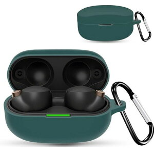 AIYYXX wf-1000xm4 �P�[�X �Ή� sony wf-1000xm4�t��V���R�� �P�[�X �\�j�[ �p �ی�P�[�X�����[�d�\ �ϏՌ��� �h���h�o �y�ʏ��^ �����h�~ �J���r�i�t�� sony wf-1000xm4�P�[�X(�O���[��)