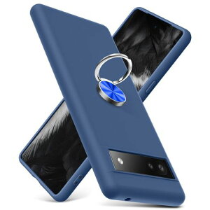 GooglePixel7Aケースリング耐衝撃シリコンPixel7AカバーTPU薄型リング付きかわいいストラップホール付き指紋防止レンズ保護磨り表面指紋防止擦り傷防止指紋防止滑り止め軽量黄変防止脱着簡単