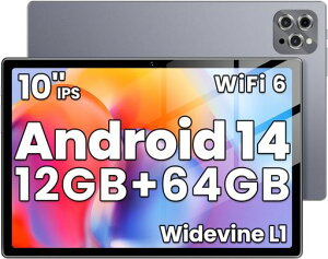 �y�^�u���b�g10�C���`wi-fi���f���z12GB+64GB+1TBTF�g���A8�R�ACPUWidevineL1+GMS�F��+Type-C�[�d+6000mAh�AAndroid�^�u���b�g1280*800IPS���