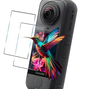 �y2���Z�b�g���{���Ɏq�f�ށz�pInsta360X4Air�ی�t�B�����K���X�t�B�����C���X�^360X4Air�t�B�����J�����ی�t�B�����d�x10H�Ή�360X4Air�K���X�t�B�����J���������Y�ی�t�B���������ߗ�3D