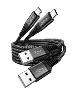 USB Type C �P�[�u�� 3M 2�{ ���� USB to USB C �P�[ �u�� 3A�}���[�d USB�P�[�u�� �i�C�����҂� �^�C�vC �[�d �P�[�u�� iPhone 17/16/15/Pro Max/Plus, Samsung Galaxy