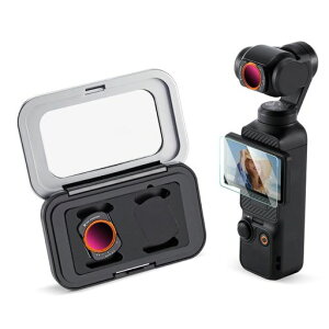 K&F CONCEPT D*I Osmo Pocket 3/4�p ���C�� ��ND�t�B���^�[ ND32-ND512(1��) ���C�z�� �����֗� �����t�B���^�[ AGC���w�K���X ���ʒ��� �}���`�R�[�e�B���O �����ߗ� �h���h�� �X�N���[���v���e�N�^�c