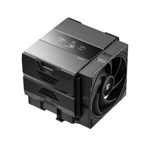 Sudokoo SK620V AM5 ���N�[���[:AM5��p 6�q�[�g�p�C�v �f���A���^���[CPU�N�[���[(�f�W�^���\���t��) - �u���b�NPC�N�[���[ 120mm FDB PWM�É��t�@��&�N�C�b�N���b�N�}�E���g