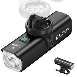 TOWILDCL1200���]�ԃ��C�g�[�d��1200���[�������P�x5000mAh��e�ʎ����_�����[�h�o�C�N���C�g�����R���Ή��hῃ����YIPX6�h�����t���\���[�h�o�C�N/�N���X�o�C�N/MTB�Ή����]�ԃt�����g���C�g