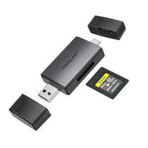 CFexpress Type-A �J�[�h���[�_�[ A�[�C�v Type-C OTG�Ή� 1��2�� USB3.2 10Gbs ��e�ʃJ�[�h�ɑΉ� Android �X�}�z �^�u���b�g�AMacBook�AWindows PC�ɓK�p ILCE-1 ILCE-7M3
