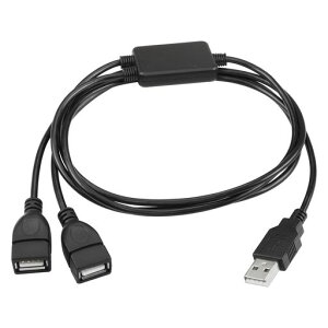 CERRXIANUSBA2.0�I�X-�f���A��USBA2.0���XY�P�[�u��2in1USB2.0�[�d�����P�[�u���[�d�ƃf�[�^�]�����T�|�[�g�R���s���[�^�A�g�ѓd�b�A�L�[�{�[�h�A�}�E�X�ɍœK1M