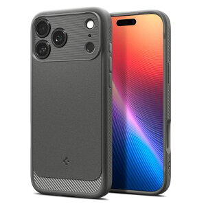 Spigen �y�n��18�N�̋Z�p�́z iPhone 17 Pro �P�[�X MagSafe�Ή� �}�O�l�b�g���� �}�b�g �ϏՌ� �ČRMIL�K�i ���M�b�h�E�A�[�}�[�E�}�O�t�B�b�g (�O���[) ACS09941