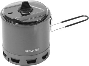 Fire-Maple�L�����v�N�b�J�[�|�b�g��750ml�A���~�j�E���R���p�N�g�y�ʓo�R�A�E�g�h�A�L�����v�p�i���������[�ܕt��(PetrelUltralightG2Pot)