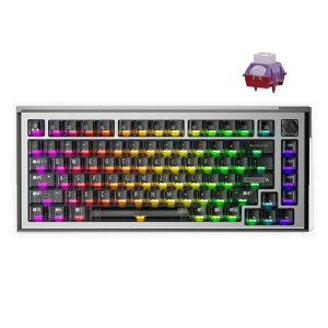 DrunkDeerA75�E���g�����s�b�h�g���K�[�L�[�{�[�h75%e�X�|�[�c�Q�[�~���O�L�[�{�[�h���C�X�C�b�`-���߉\�ȍ쓮-0.01mmRTPlusRT�}�b�`-8KHz�AANSI�A�u���b�N-TTCPOM�X�C�b�`