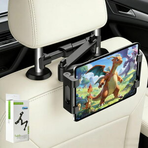 beefeed�ԗp�^�u���b�g�z���_�[�y3in1�L�k�A�[���^�C�v�z�ԍڃw�b�h���X�g�㕔���ȗp�������^�u���b�g�}�E���g�ԍڃz���_�[iPadPro/Air/Mini/Galaxy�Ȃ�4.7�`11�C���`�̋@��ɑΉ��A�u���b�N