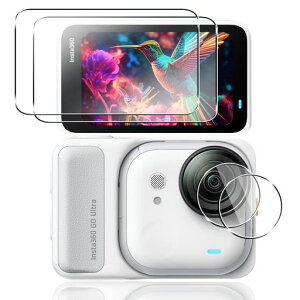 �y2+2���Z�b�g�z�pInsta360GOUltra�ی�t�B�����K���X�t�B�����C���X�^360GOUltra�t�B�����J�����ی�t�B�����y���{���Ɏq�f��9H���x�z�Ή�Insta360GOUltra�t���ی�t�B����