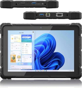 HigolePC10.1�C���`���S�^�u���b�g�y4GLTE/GPS�Ή��z1280x800300nits���P�x�t��IntelN100����Win11Pro8000mAh8GB+128GB(�ő�512GB�g��)IP65�h���h�o