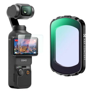 K&F CONCEPT Pocket 3/4�p ���Q�J�b�g�t�B���^�[ ���C���E�� �����֗� AGC���w�K���X 28�w�i�m�R�[�e�B���O �h���h�� ��ԎB�e�␯��B�e��