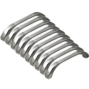 ステンレス取っ手ノブキャビネット/家具/キャビネットの引き出しノブドアハンドル手すりアンティーク10個セット