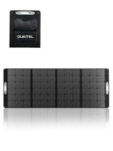 OUKITEL400W�|�[�^�u���\�[���[�p�l���A�L�����v�K���i�A20V�܂肽���ݎ��\�[���[�`���[�W���[(�p���[�X�e�[�V�����p)�AQC3.0USB-A&Type-C�o�́A23.5%������IP68�h���d�l(�L�����v�ARV�A�n���P�[���c